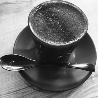 black latte fogyás